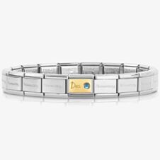 Nomination CLASSIC Composable December Blue Topaz Bracelet 030519/12