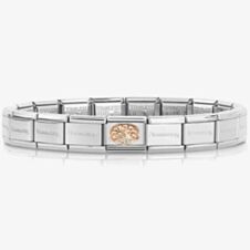 Nomination CLASSIC Rose Gold Tree Of Life With Stones Bracelet 430305/12