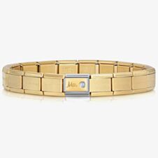Nomination CLASSIC Composable March Aquamarine Bracelet 430508/08