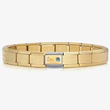 Nomination CLASSIC Composable December Blue Topaz Bracelet 430508/12