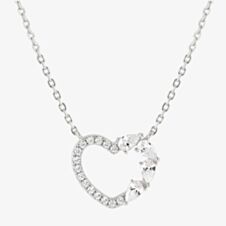 Nomination Shine Me Up Multi Cut Cubic Zirconia Heart Necklace 241902/003