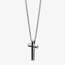 Fred Bennett Black Cross Pendant P3006