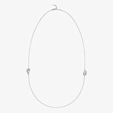 Fei Liu Serenity Silver White Rhodium Opera Necklace SER-925R-102-0000