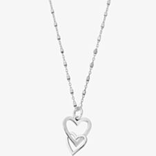 ChloBo Interlocking Love Heart Pendant Necklace SNDC572