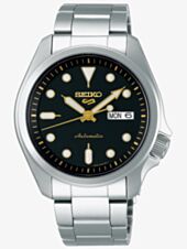 Seiko 5 Sports Black Dial Bracelet Watch SRPE57K1