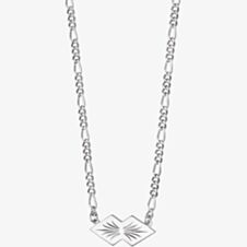 Daisy London Palms Sterling Silver Mini Palm Leaf Necklace WN01_SLV