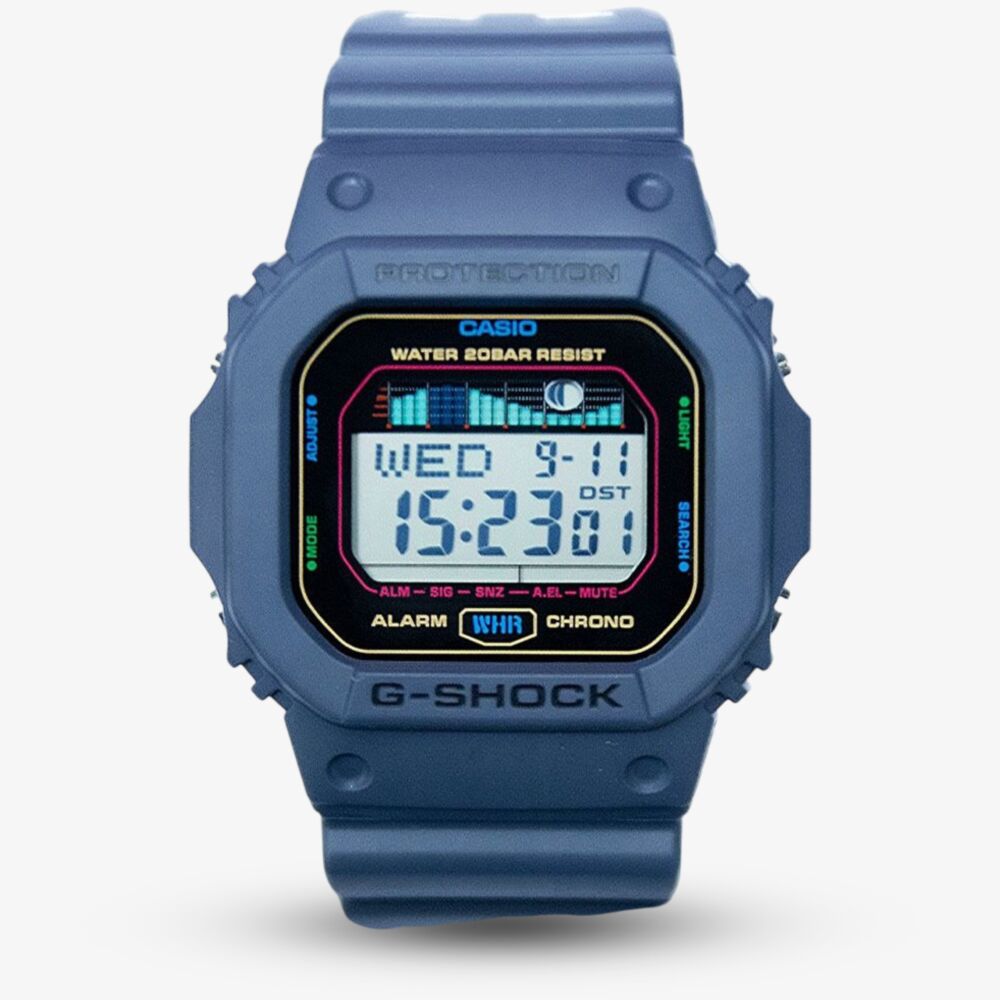 Casio GLX-5600WHR24-2ER Mens G-Shock Blue Digital Surf Watch