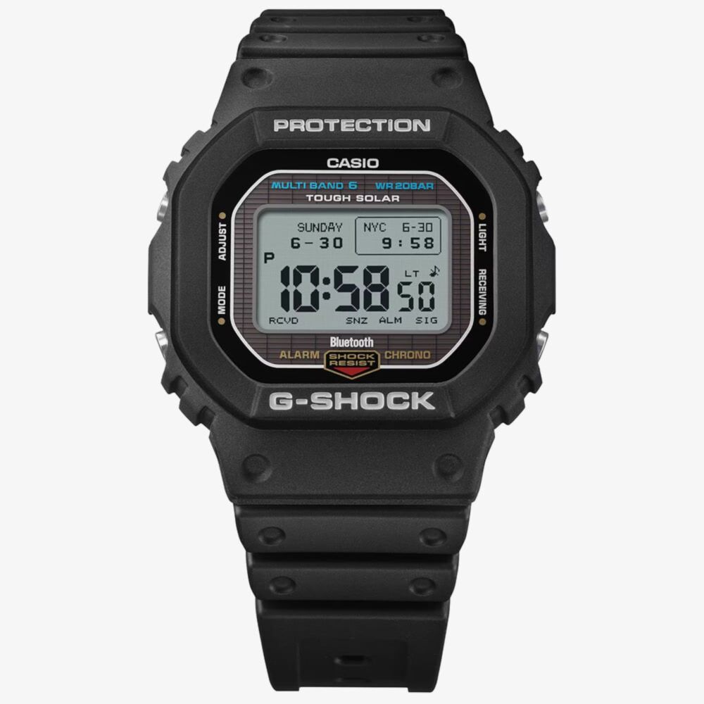 Casio GW-BX5600-1ER G-Shock Black 5600 Series Digital Solar Watch
