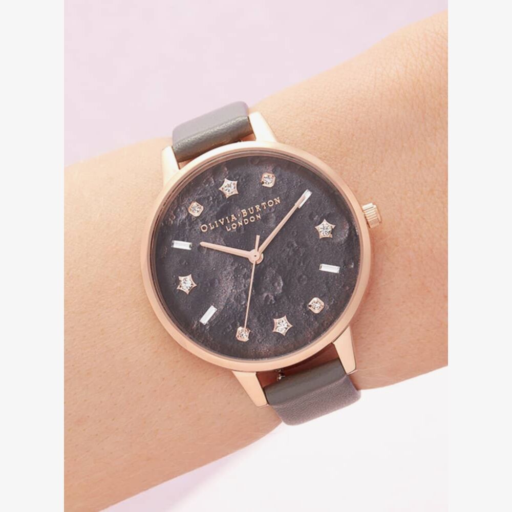 Olivia Burton Celestial Rose Gold and London Grey Strap  display picture 1