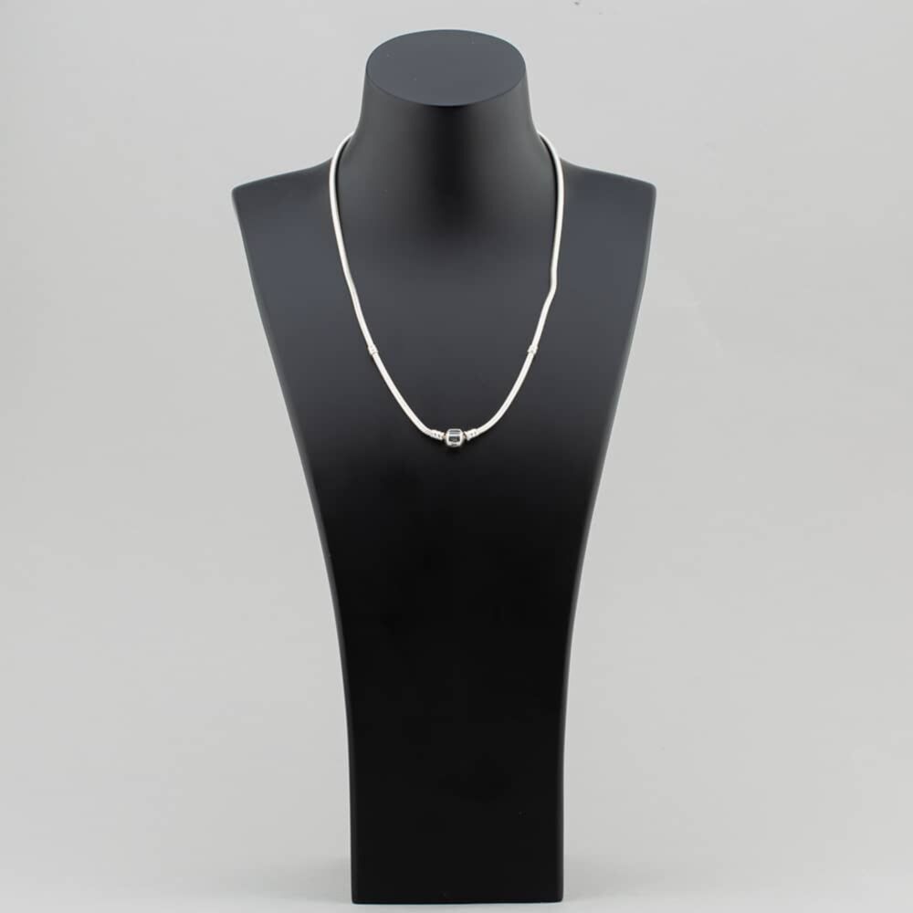 Pre-Owned Pandora Silver 19 Inch Snake Necklace 41221062