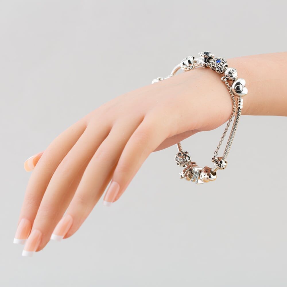 Pre-Owned Silver Pandora Inch Charm Bracelet 41221183