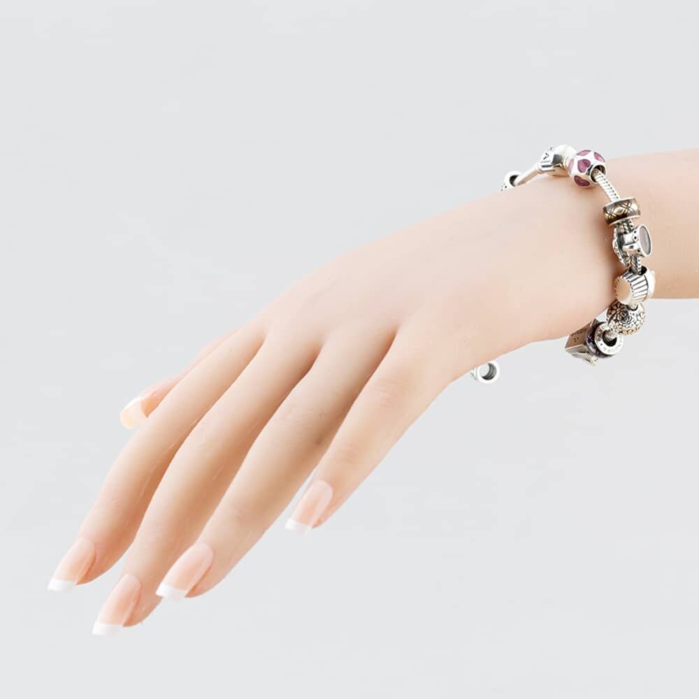 Pre-Owned Pandora Silver Inch Charm Bracelet 41221316