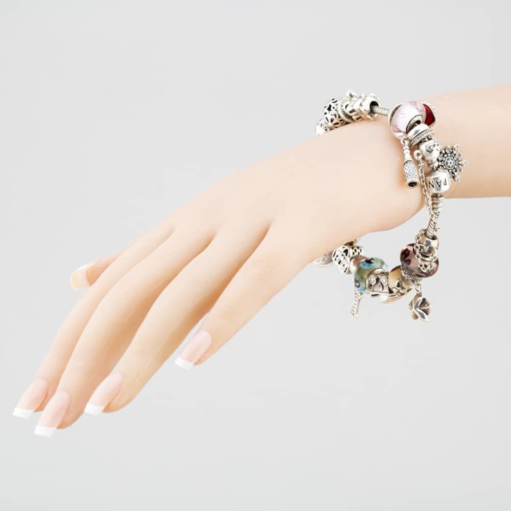 Pre-Owned Pandora Silver 22 Assorted Charms 21cm Charm Bracelet