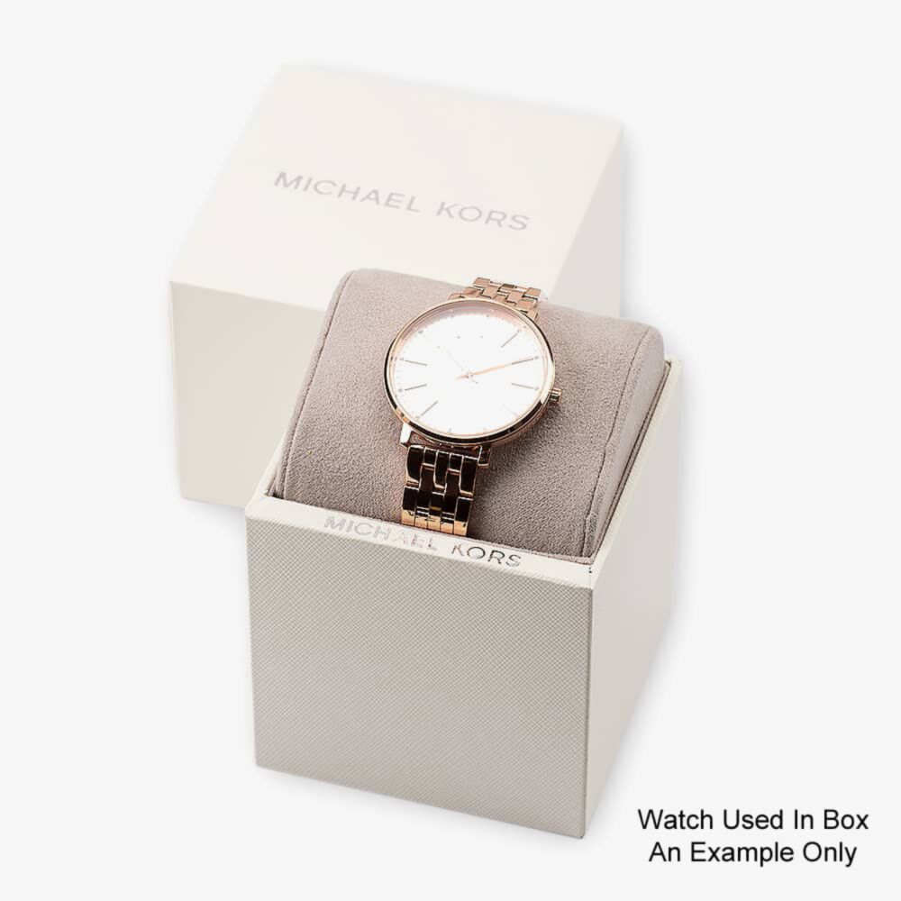 Michael Kors Mother of Pearl Stone Chronograph Dial Rose Gold