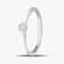 9ct White Gold 0.15ct Brilliant Cut Diamond Solitaire Ring 546073 375/WG