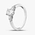 Platinum Certificated 0.70ct Oval Cut Diamond Shoulder Set Solitaire Ring 31267/90