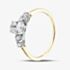 18ct Yellow Gold Certificated 2.51ct Diamond Five Stone Ring 31491YW/80-18