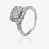 18ct White Gold 2.00ct Diamond Cluster Ring THR15450-230E