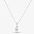 9ct White Gold 0.25ct Diamond Single Stone Necklace THP3119-25