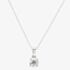 9ct White Gold 0.50ct Diamond Single Stone Necklace THP3119-50