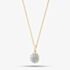 9ct Yellow Gold 0.15ct Diamond Cluster Flower Pendant THP48443-15 (YG)