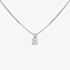 18ct White Gold 0.40ct Square Shaped Diamond Pendant NTP94D-18WG