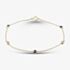 Gold Impression 9ct Yellow Gold Sapphire & Diamond Chain Bracelet RJB04749-BS