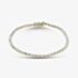 Pure Brilliance 9ct Yellow Gold 1.00ct Round Cut Diamond Tennis Bracelet THB15917-100 (YG)