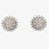 9ct Yellow Gold 0.10ct Diamond Urchin Cluster Stud Earrings GE2382