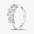 Platinum Certified 1.49ct Radiant Cut Diamond Five Stone Ring RN10930