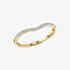 9ct Yellow Gold Diamond Wishbone Ring GR627