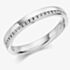 18ct White Gold Channel-set 0.12ct Diamond Half Eternity Ring HET1152 18W