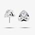 9ct White Gold 0.20ct Tension-set Diamond Stud Earrings E2038W/20-18