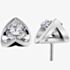9ct White Gold 0.50ct Tension-set Diamond Stud Earrings E2038W/50-18