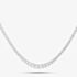 18Ct White Gold 3.73ct Brilliant Cut Diamond Half Tennis Necklace N32046GW18DD002