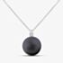 18ct White Gold Diamond South Sea Pearl Pendant POX80212DD SOUTH SEA