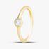14ct Yellow Gold 0.18ct Brilliant Cut Diamond Solitaire Ring RC39107KY14DD