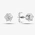 Platinum 0.80ct Brilliant Cut Diamond Stud Earrings 5639E/PL/QD80