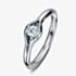 Geoghegan Revealing Platinum & Diamond 0.23ct Tension Set Solitaire Ring RLG1/P