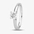 1888 Collection Platinum 0.60ct Certificated Brilliant Cut Diamond Solitaire Ring RI-2016(.60CT PLUS)