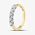 1888 Collection 18ct Yellow Gold Certificated 0.50ct Round Cut Diamond Five Stone Ring HET1001(.50CT PLUS)