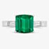 Tivon 18ct White Gold 3 Stone Fancy Cut Tourmaline Ring RW-1923-GT