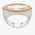 Bastian Two Colour Marquise Clear Crystal Ring 12623-56