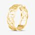 9ct Yellow Gold Open Celtic Style Band Ring S1605Y