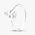 Gold Impression 9ct White Gold Pear Cut White Cubic Zirconia Solitaire Ring 5.84.1549