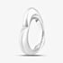 Sterling Silver Plain Heart Shape Ring SR07671B