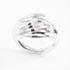 Shaun Leane Sterling Silver Feather Fashion Ring WF001.SSNARZM