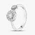 Sterling Silver Cubic Zirconia Round Cluster Ring ML06384A