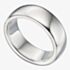 Sterling Silver Plain 8mm Band Ring R872