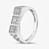 Sterling Silver Brilliant Cut Cubic Zirconia Dad Ring S2078